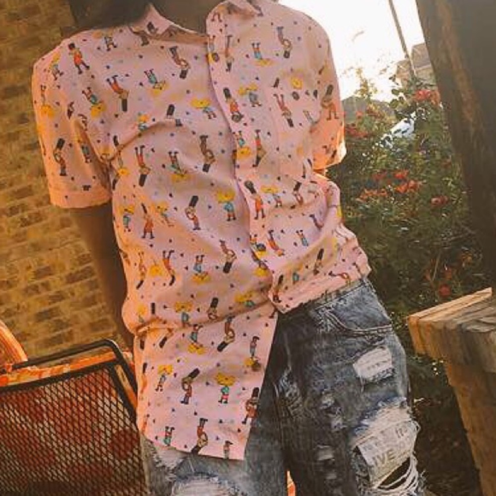 90’s button down